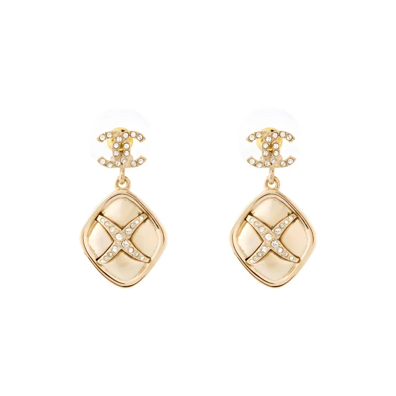 CHANEL Earrings Women's Gold-0