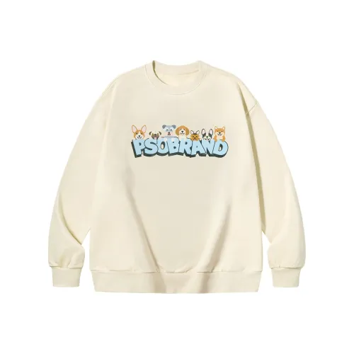 PSO Brand 남녀공용 맨투맨