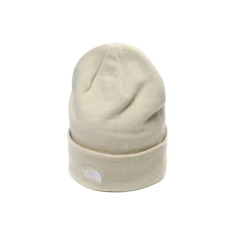 THE NORTH FACE Polyester Nylon Elastane Beanies Women's Beige-3