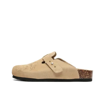 XIAOTOULANG Slip Resistant Wrap toe Slippers Men's Sand Dune
