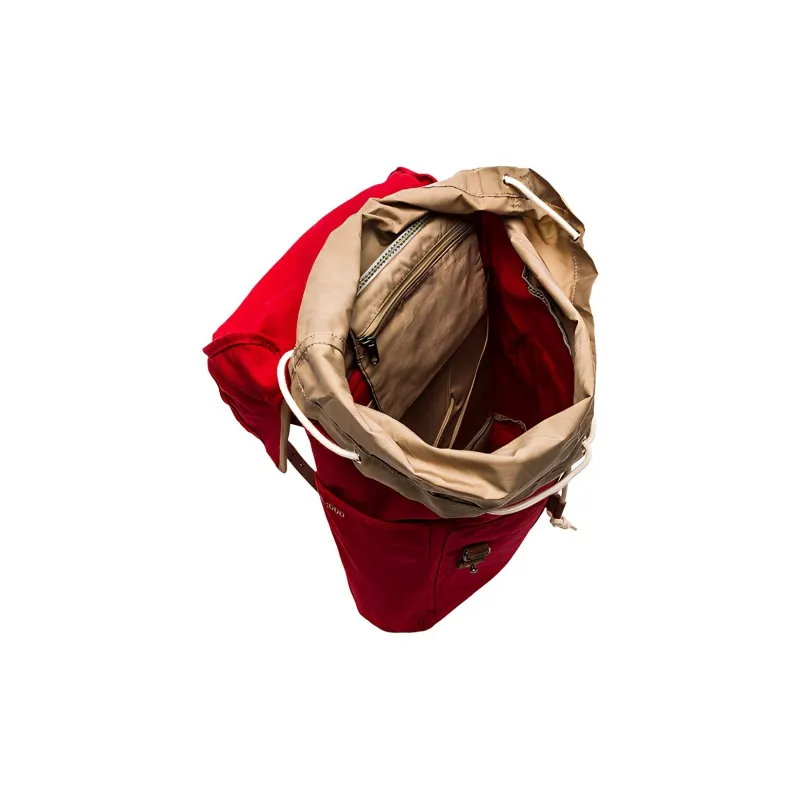 Fjallraven Kanken Polyester Backpack Medium Size Unisex Red-3