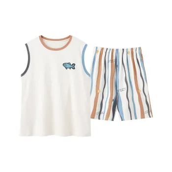 Qiao Ni Tong Pajama Set Men's Image Color