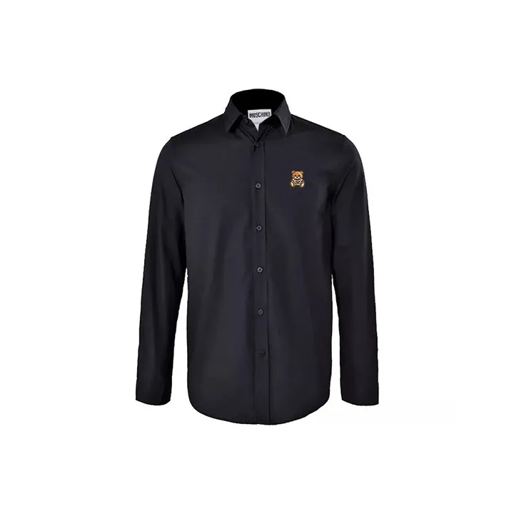 MOSCHINO Shirts Men Black-0