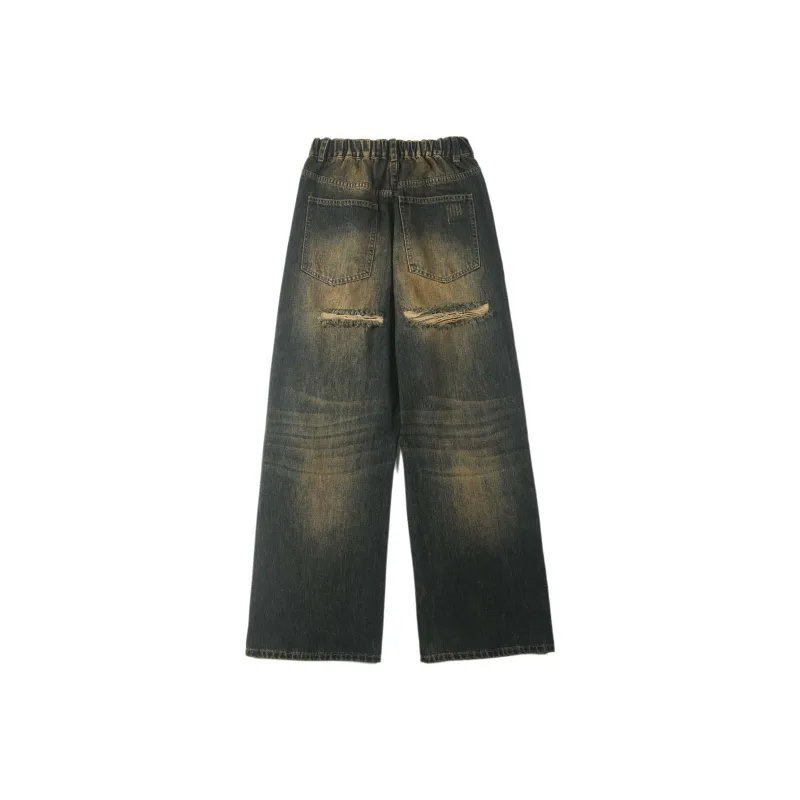ZWWWZ Jeans Unisex Rusty Blue-1