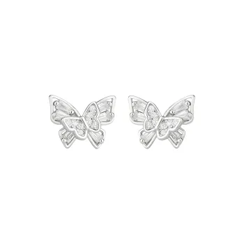 May10th S925 Silver Stud Earrings Women's