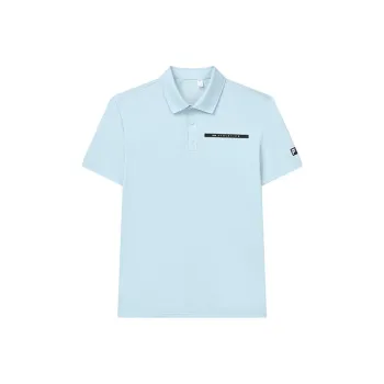 FILA Athletics Polo Shirts Men Light Smoke Blue