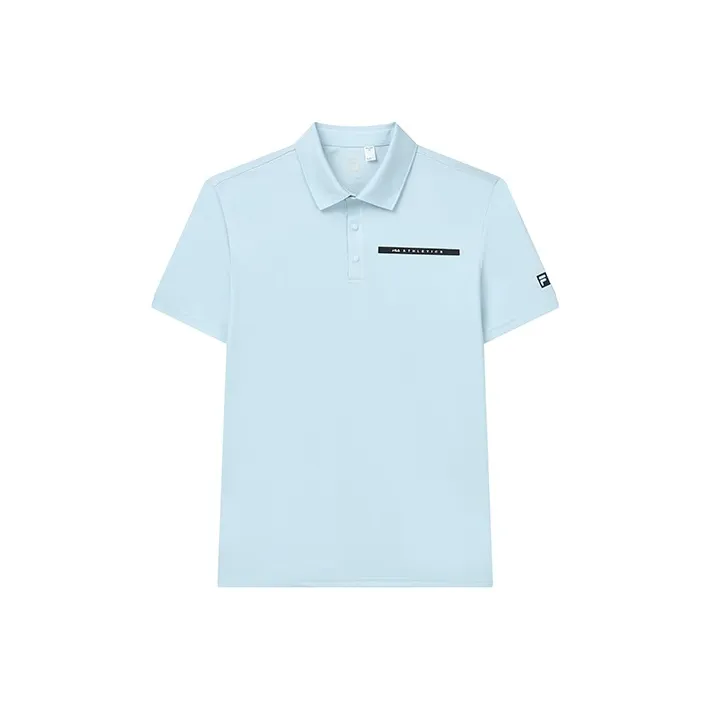 FILA Athletics Polo Shirts Men Light Smoke Blue-0