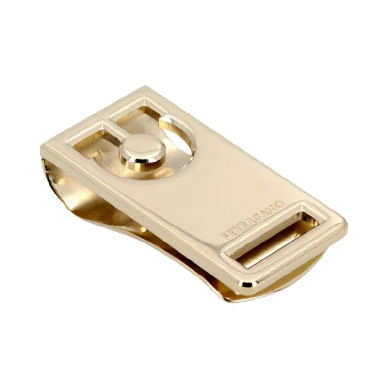 Ferragamo Brass Money Clip-2