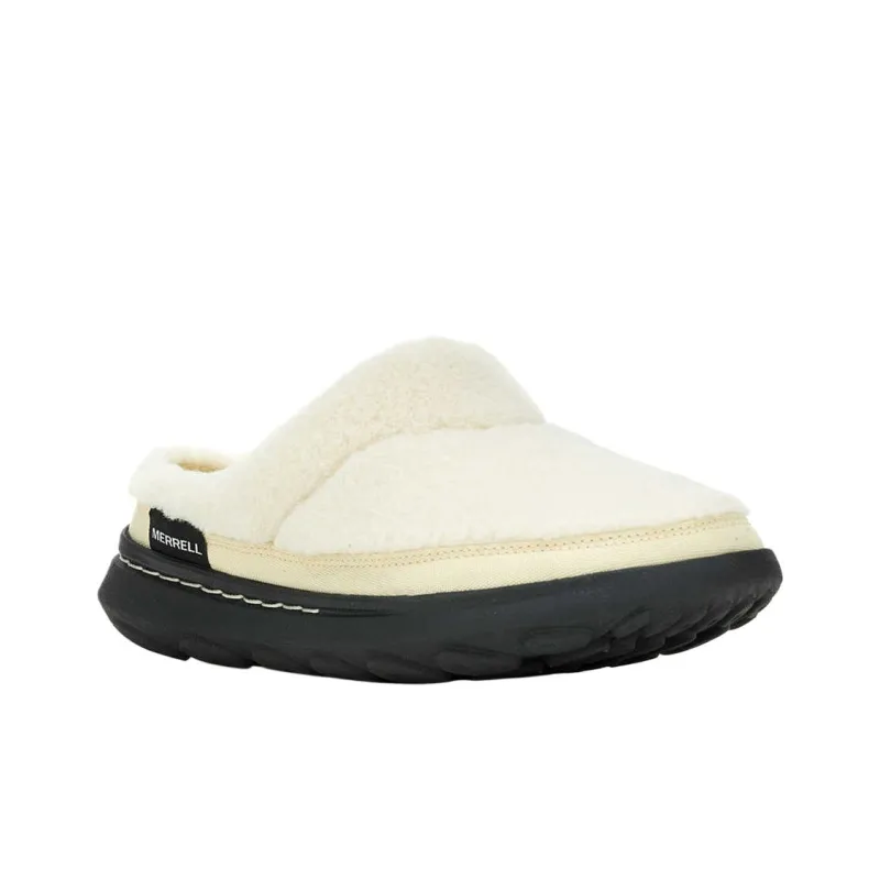 MERRELL Hut Moc 2 Abrasion Resistant Slip Resistant Wrap toe Slippers Women's White-2