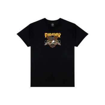 Thrasher x Antihero Skateboards Regular T-Shirt Unisex Black
