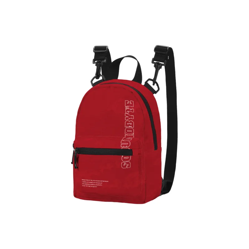 Soundbyte Polyester Backpack Unisex Apricot-1
