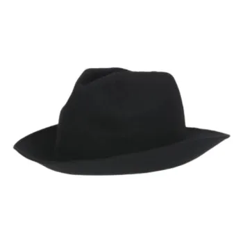 Yohji Yamamoto Wool Top Hats Unisex Black