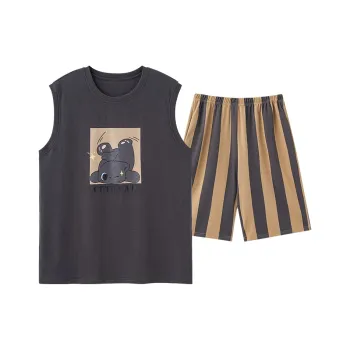 Qiao Ni Tong Pajama Set Men's Image Color