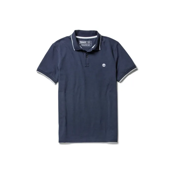 Timberland Polo Shirts Men Dark Sapphire-0