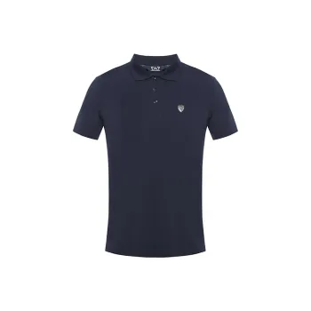 EMPORIO ARMANI EA7 Polo Shirts Men Night Blue