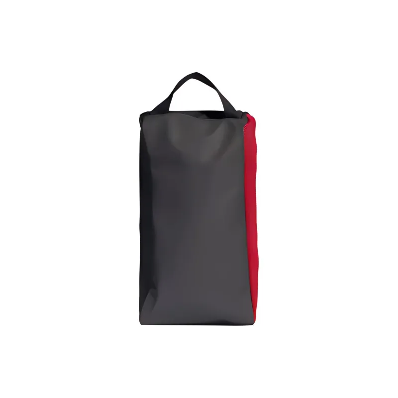 Adidas MANCHESTER UNITED THEATRE OF DREAMS Recycled Polyester Plain Weave Fabric Handbag Shoe Bag Unisex Black & Red-3
