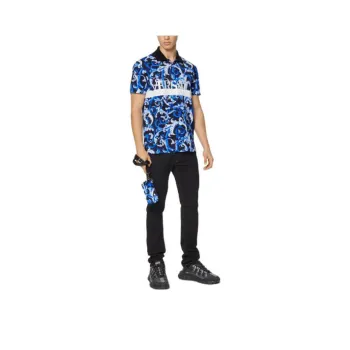 VERSACE VERSACE Polo Shirt Men's Blue