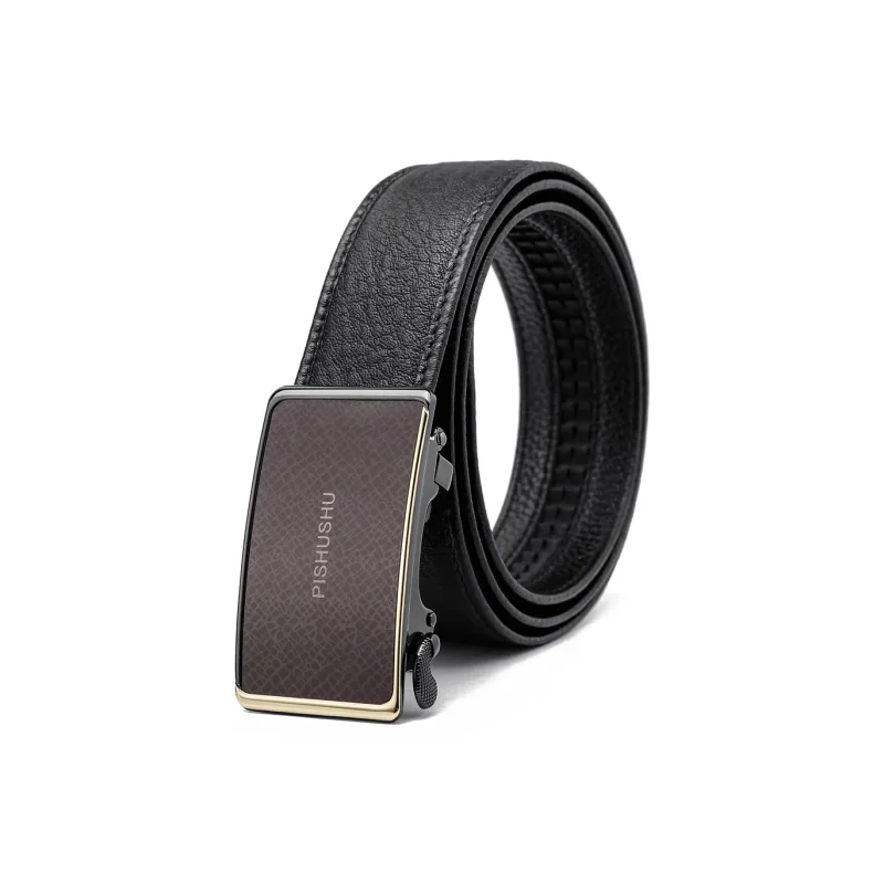 PISHUSHU Leather Belts Unisex-6