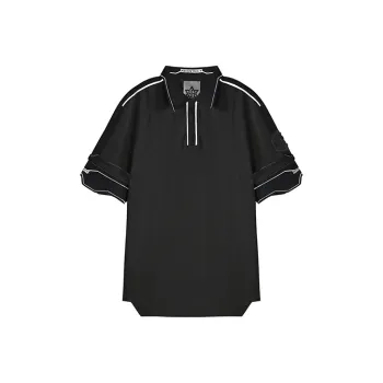 NORVINCY 100% Cotton Breathable Moisture Wicking Cotton Polo Shirt Men's