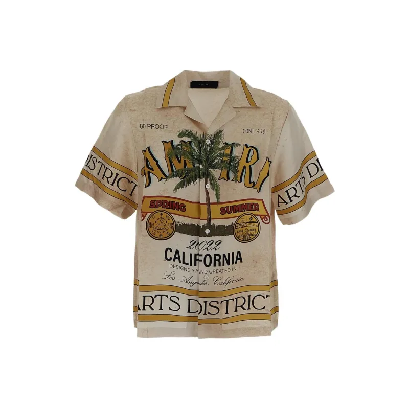 AMIRI Shirts Men Khaki-0
