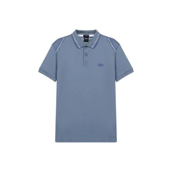 HUGO BOSS Polo Shirt Men's Haze Blue