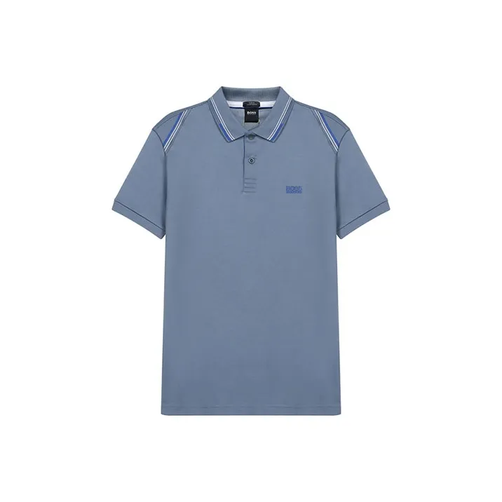 HUGO BOSS Polo Shirt Men's Haze Blue-0