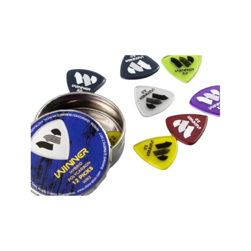 ALICE Winner Collection WR2 Carbon Fiber Material 2.0 Thickness Knob Musical Instrument Accessories-3