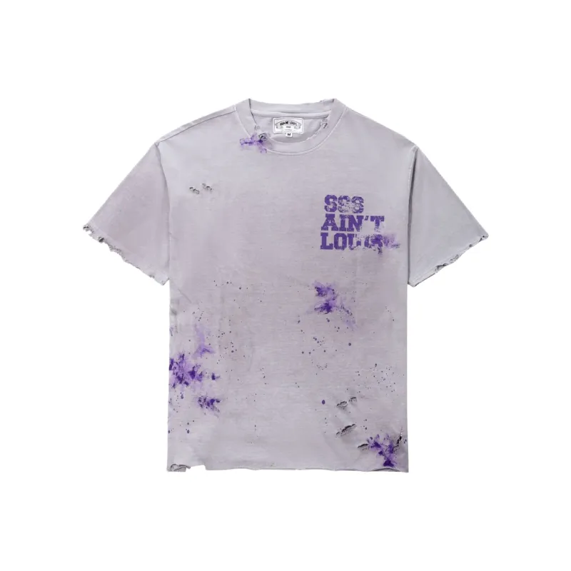 SSSAINT LOUIS T Shirt Unisex Light Gray-0