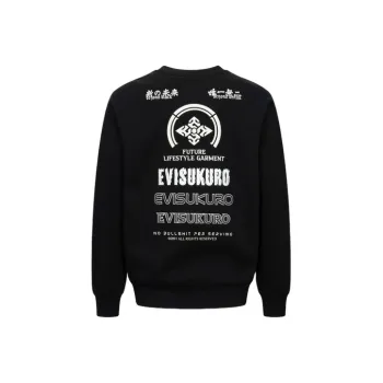 EVISU Sweatshirts Men Black