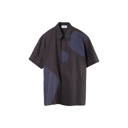 POST ARCHIVE FACTION (PAF) Shirts Unisex Brown