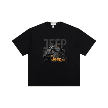 Jeep Pasture Horse Lifestyle T Shirt Unisex
