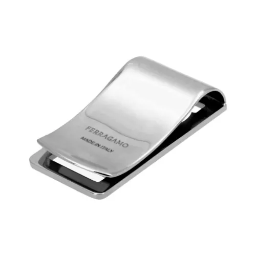 FERRAGAMO Brass Accessories Unisex Silver
