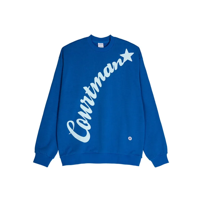 COURTMAN Sweatshirt Unisex Klein Blue-0