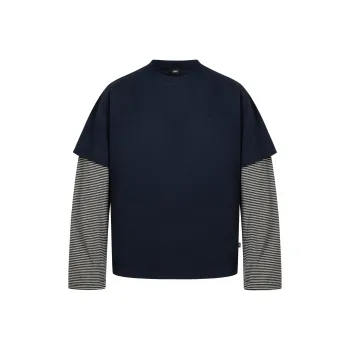 PFR AND T Shirt Unisex Navy Blue