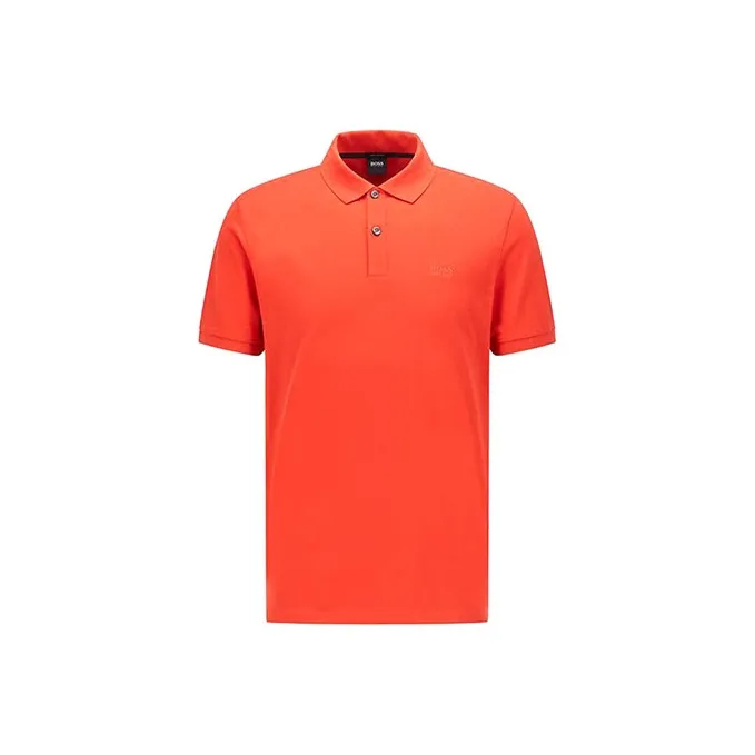 HUGO BOSS Polo Shirts Men Bright Orange-0