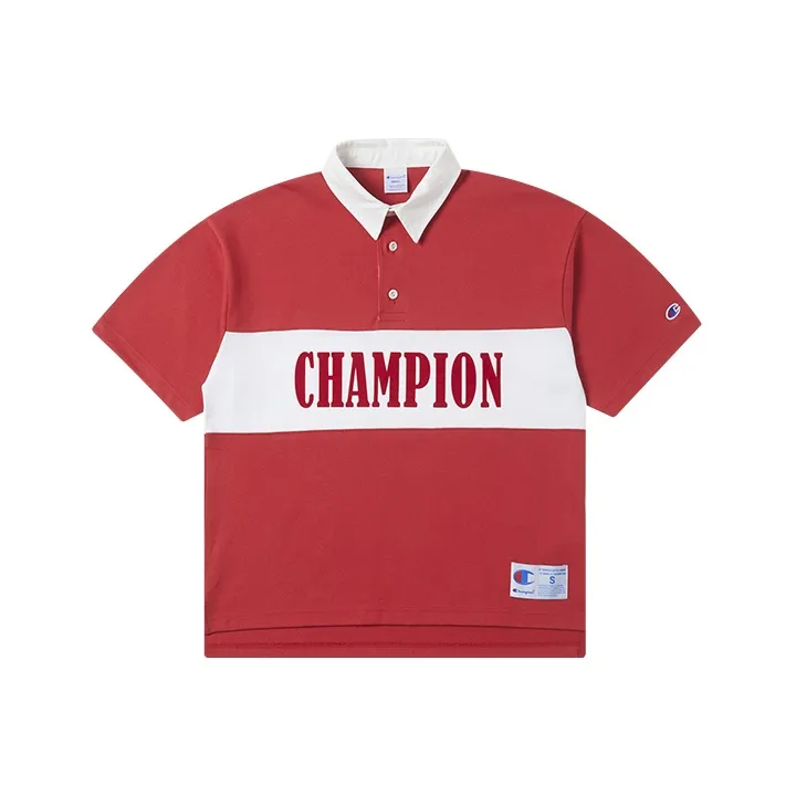 Champion SS22 Polo Shirt Japan Version Unisex-0