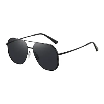 Yamaichi Maru Stainless Steel Irregular Shape Sunglasses Unisex