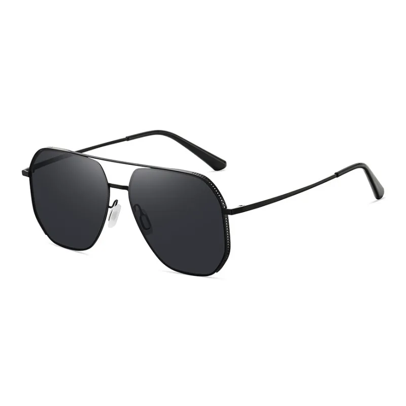 Yamaichi Maru Stainless Steel Irregular Shape Sunglasses Unisex-0