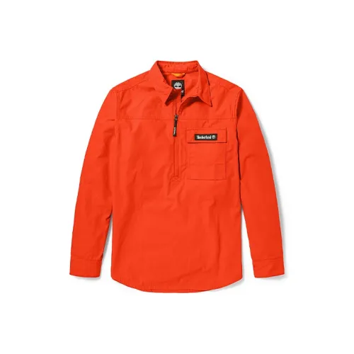 Timberland Shirt Men's Orange Red
