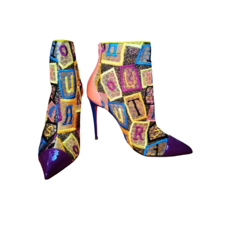 CL Gipsybootie Ankle Boots 10cm Women's Multicolor-3