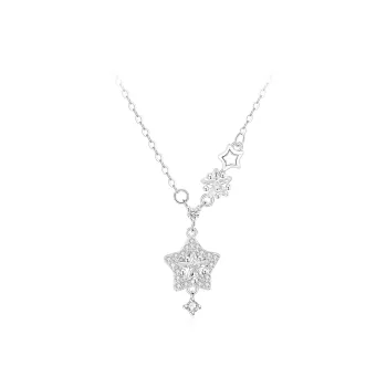 Love Link 925 Sterling Silver Necklaces Women's