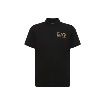 EMPORIO ARMANI EA7 Polo Shirt Men's Black