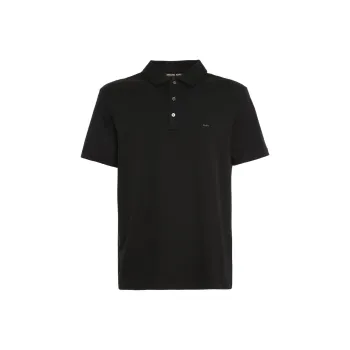 MICHAEL KORS Logo Embroidered Polo Shirt