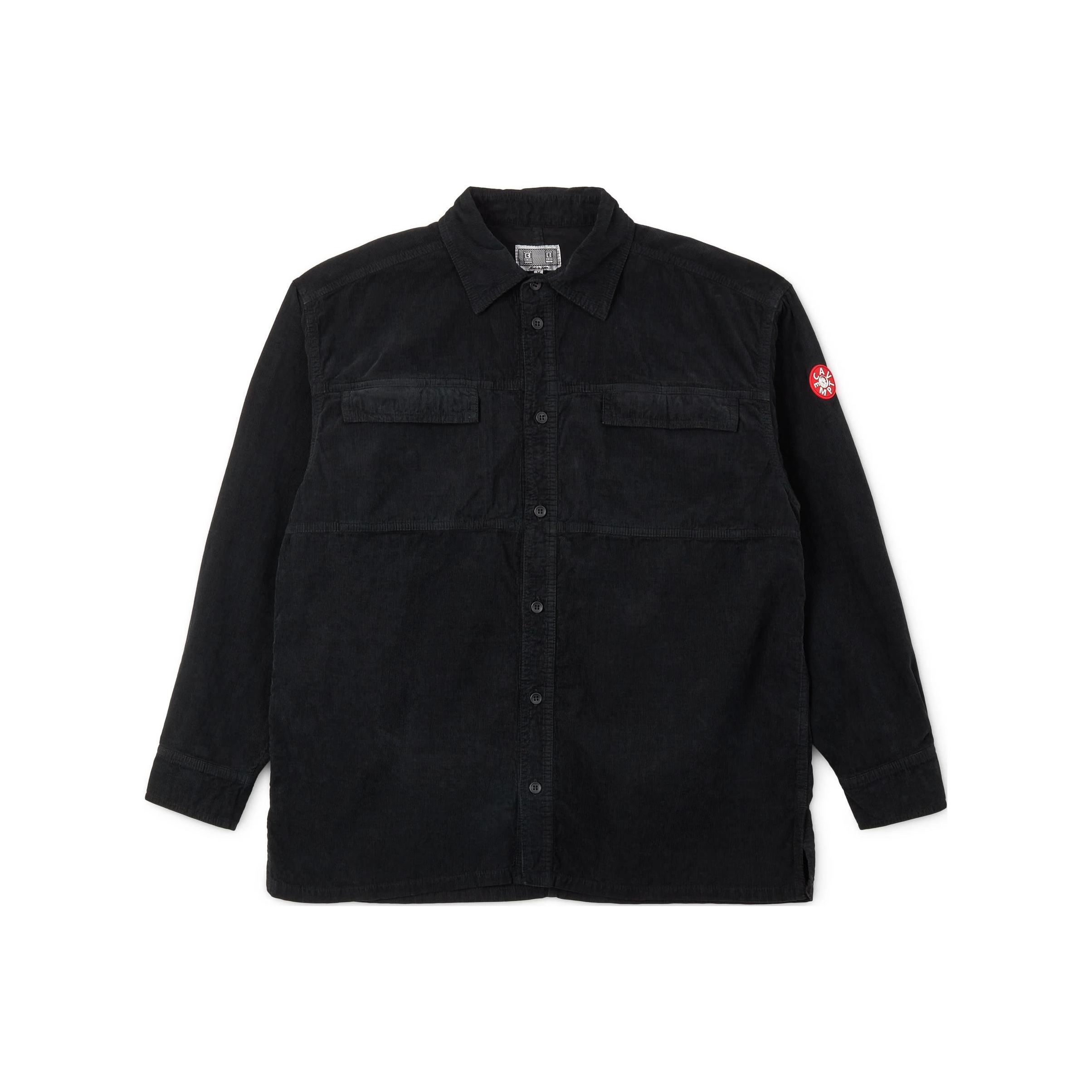 トップス CAV EMPT COTTON CASUAL SHIRT Black Cav Empt Shirts Men Black - POIZON