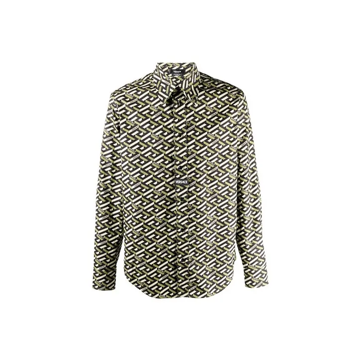 VERSACE VERSACE Shirt Men's Green-0