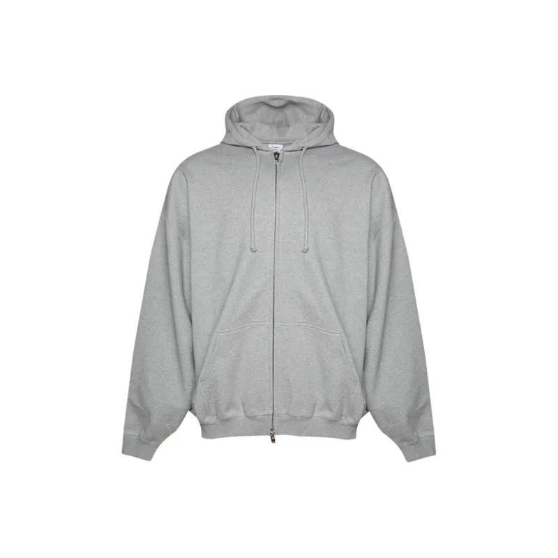 Vetements Sticker Logo Zip Up Hoodie-0