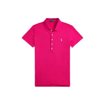 Polo Ralph Lauren Polo Shirts Men Rose Red