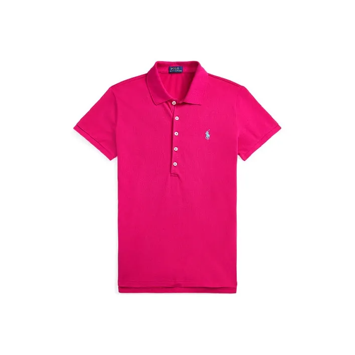 Polo Ralph Lauren Polo Shirts Men Rose Red-0