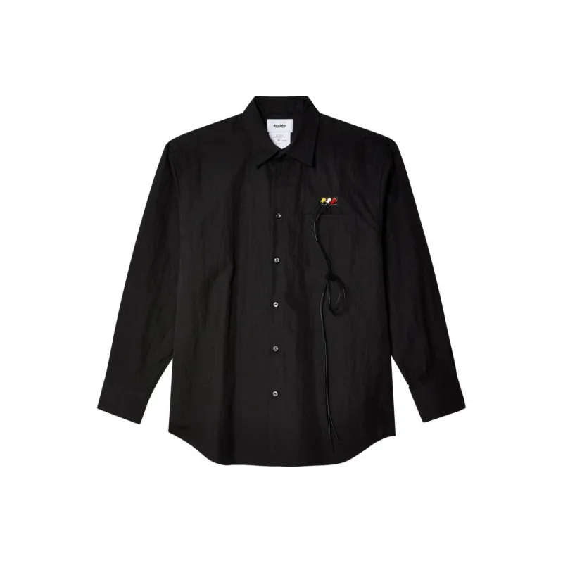Doublet Shirts Men Black-0