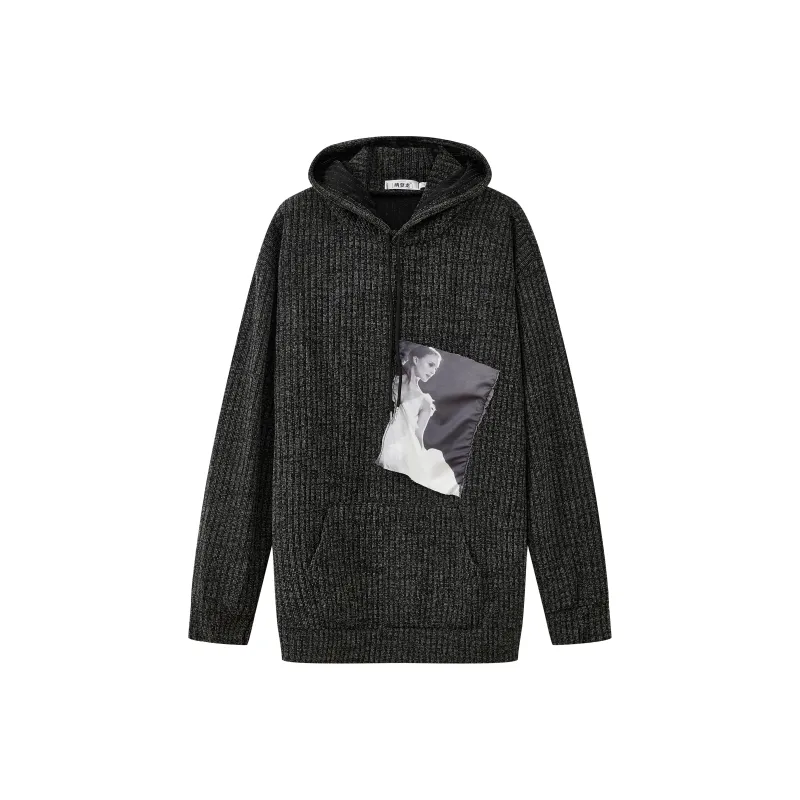 Non Allergic Sweatshirts Men Dark Gray-0